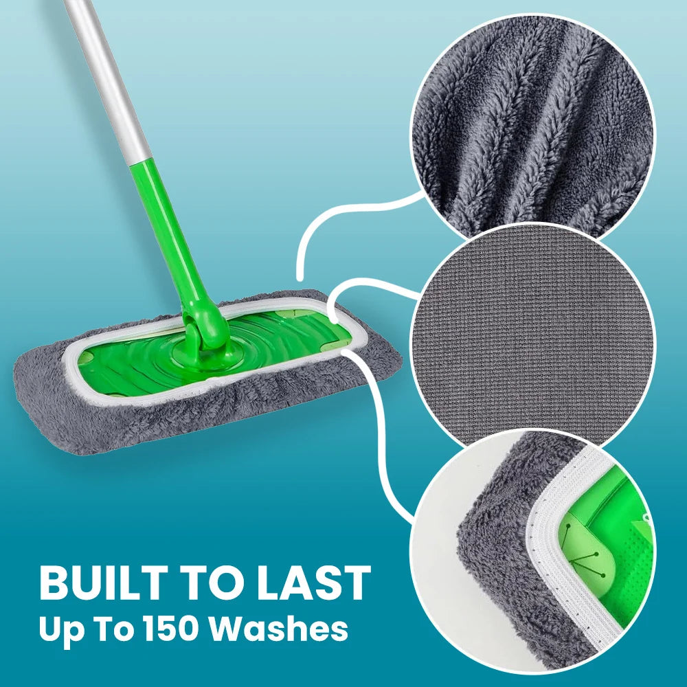 Mop Mate - The Reusable Mop Pad (2 Pads + Get 2 Free)