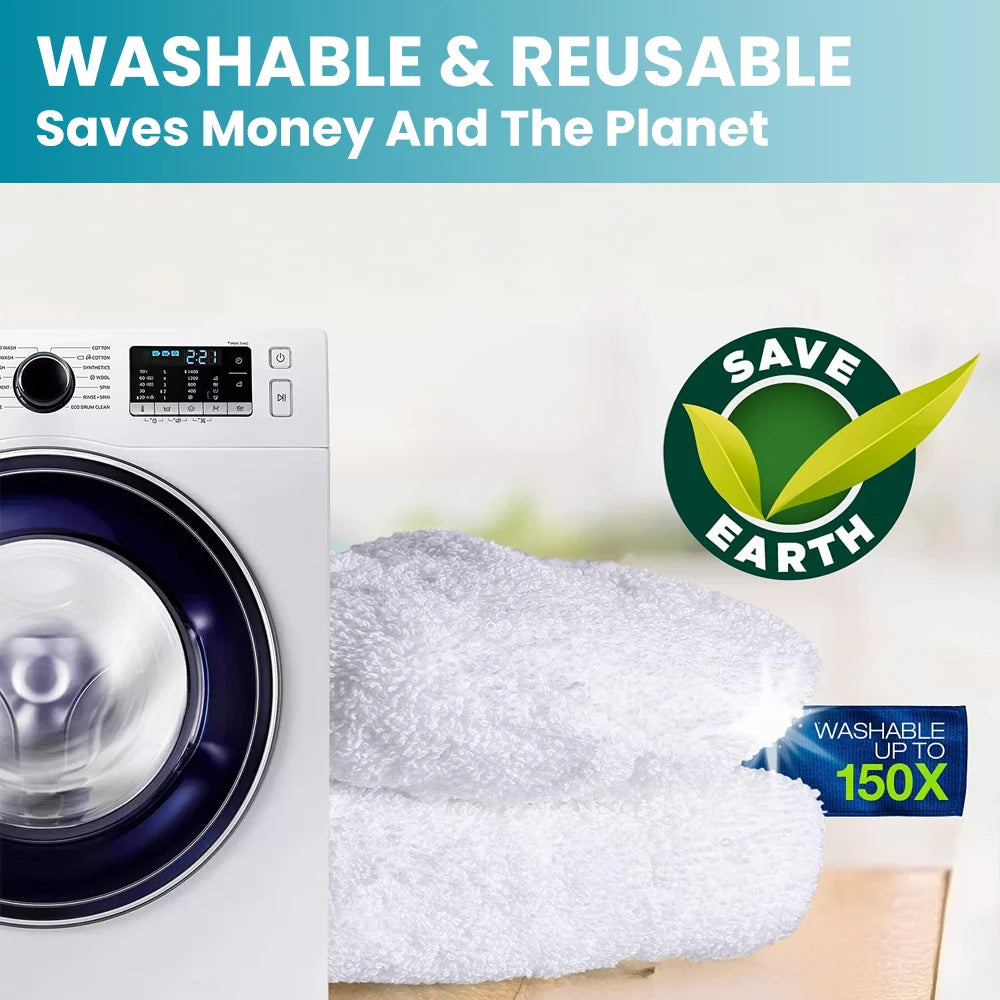 Mop Mate - The Reusable Mop Pad (2 Pads + Get 2 Free)